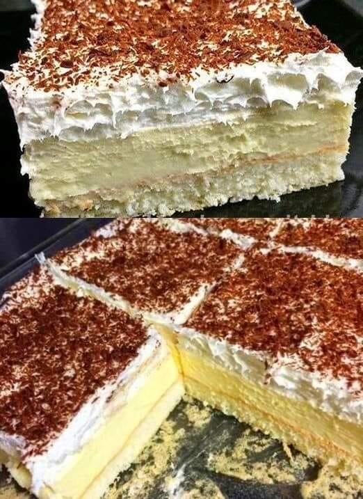 No-Bake Vanillecreme-Traum: Ein cremiges Dessert ohne Backofen