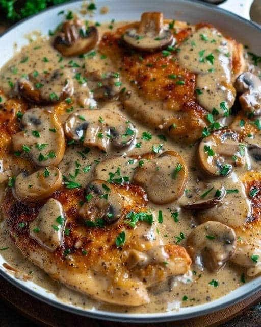 Hähnchen-Pilzpfanne in 15 Minuten: Schnell, einfach und lecker